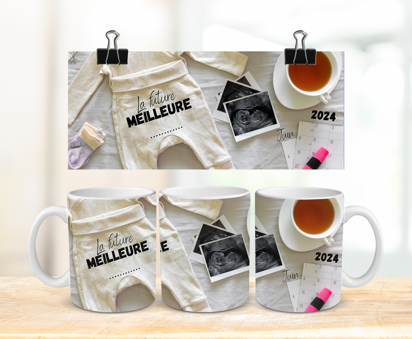 Annonce Naissance - Tasse