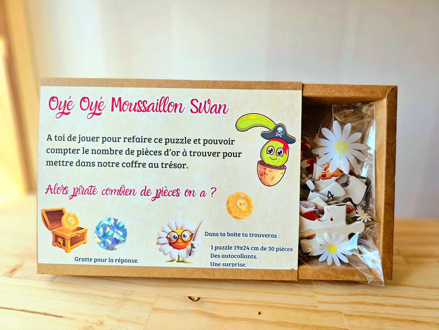 Coffret puzzle - Pirate