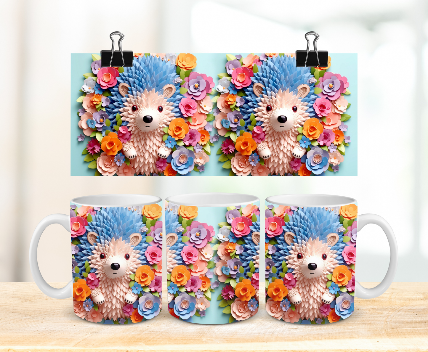 Hérisson 3D - Tasse