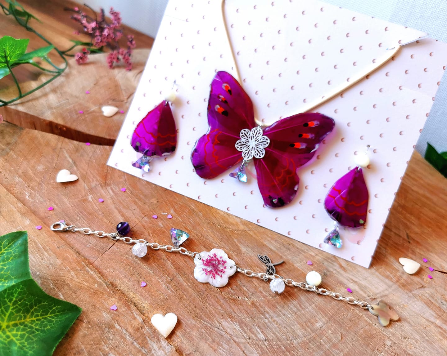 Papillon royal - Parure