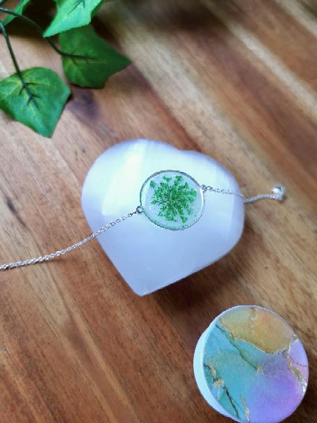 Flocon vert - Bracelet