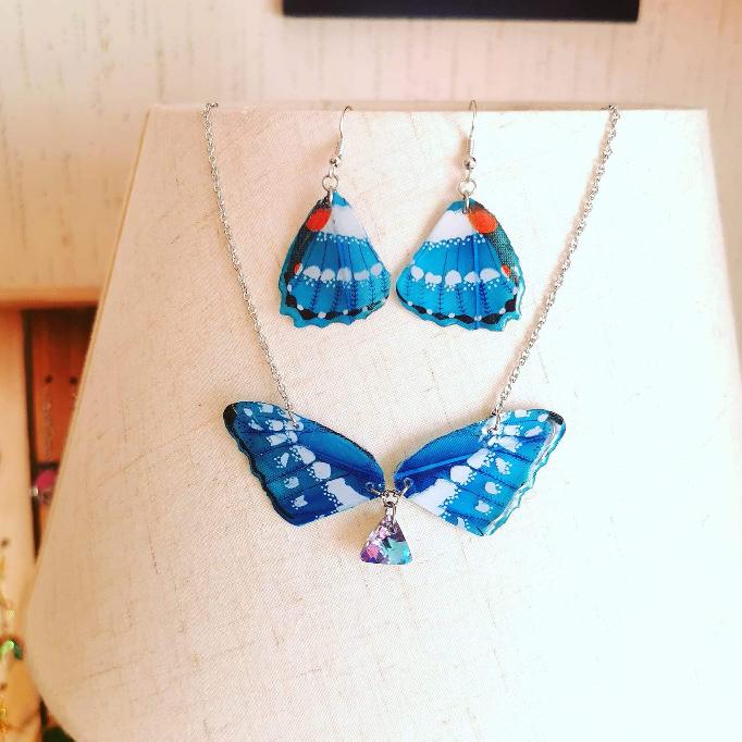 Papillon nocturne - Parure
