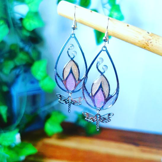 Libellule - Boucles d'oreille