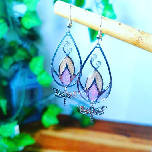 Libellule - Boucles d'oreille