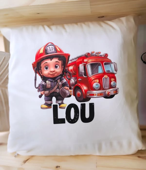 Lou le pompier - Coussin