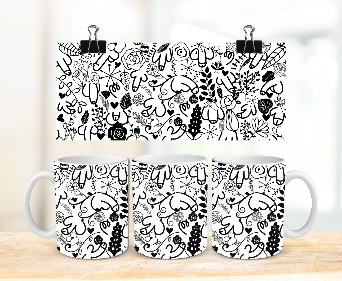 Zizis fleuris - Tasse