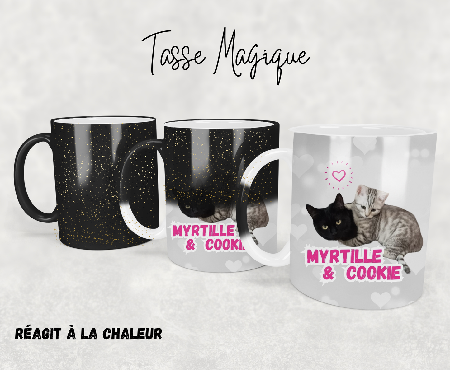 Merci Petsitter - Tasse personnalisable