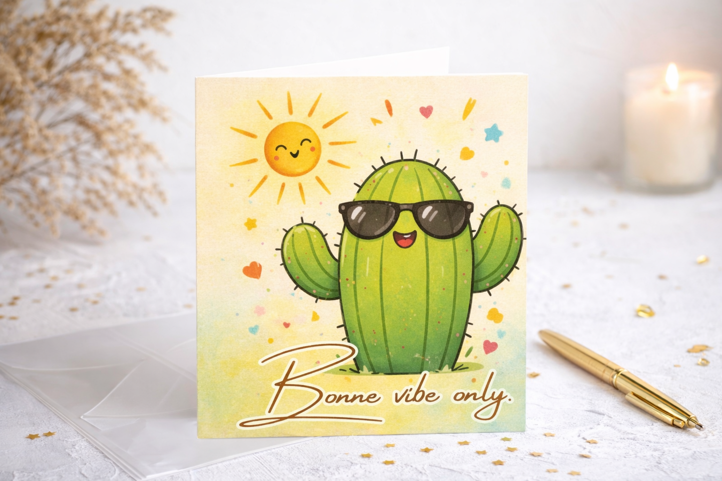 Bonne vibes only - carte