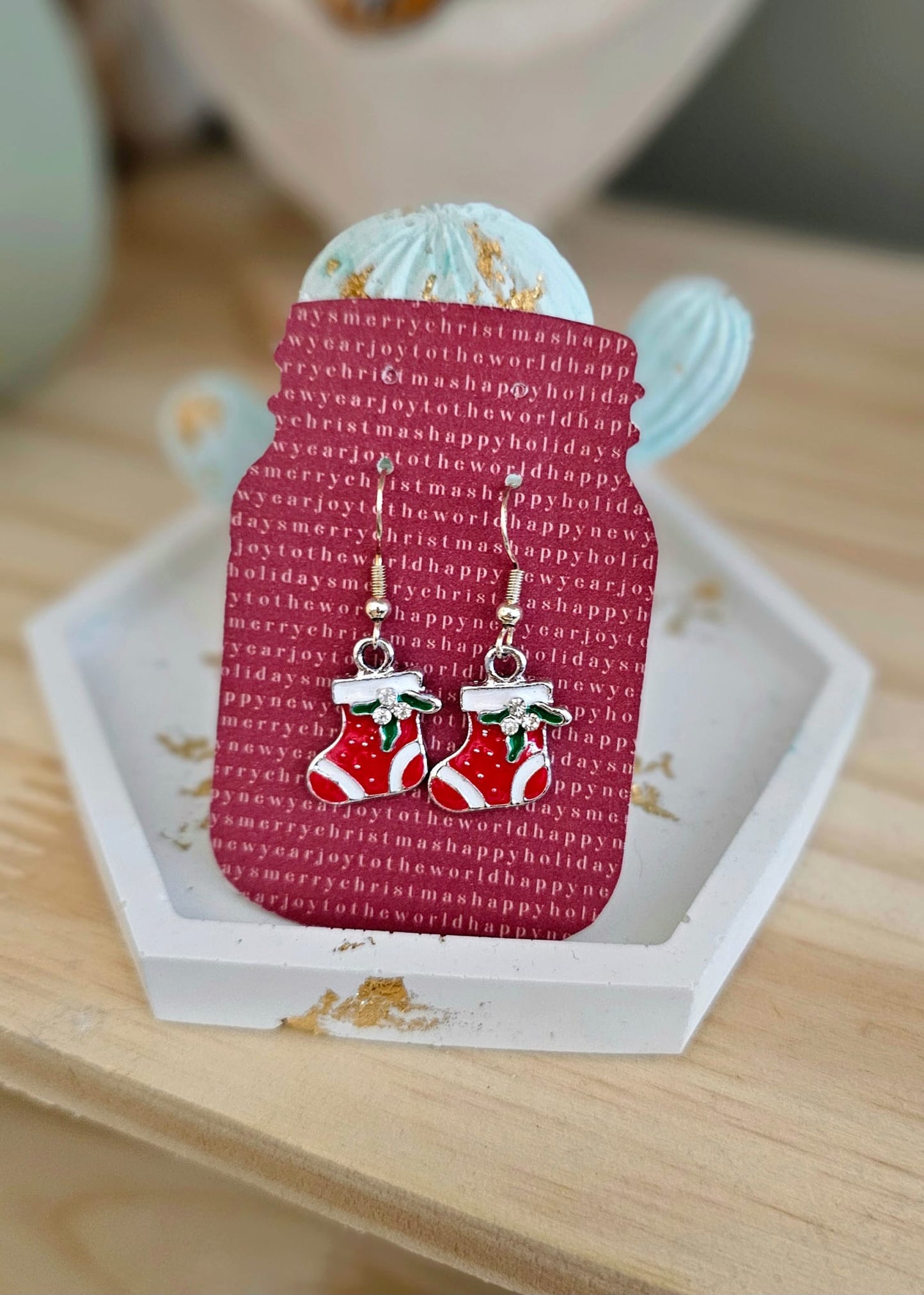 Boucles bottines Noël