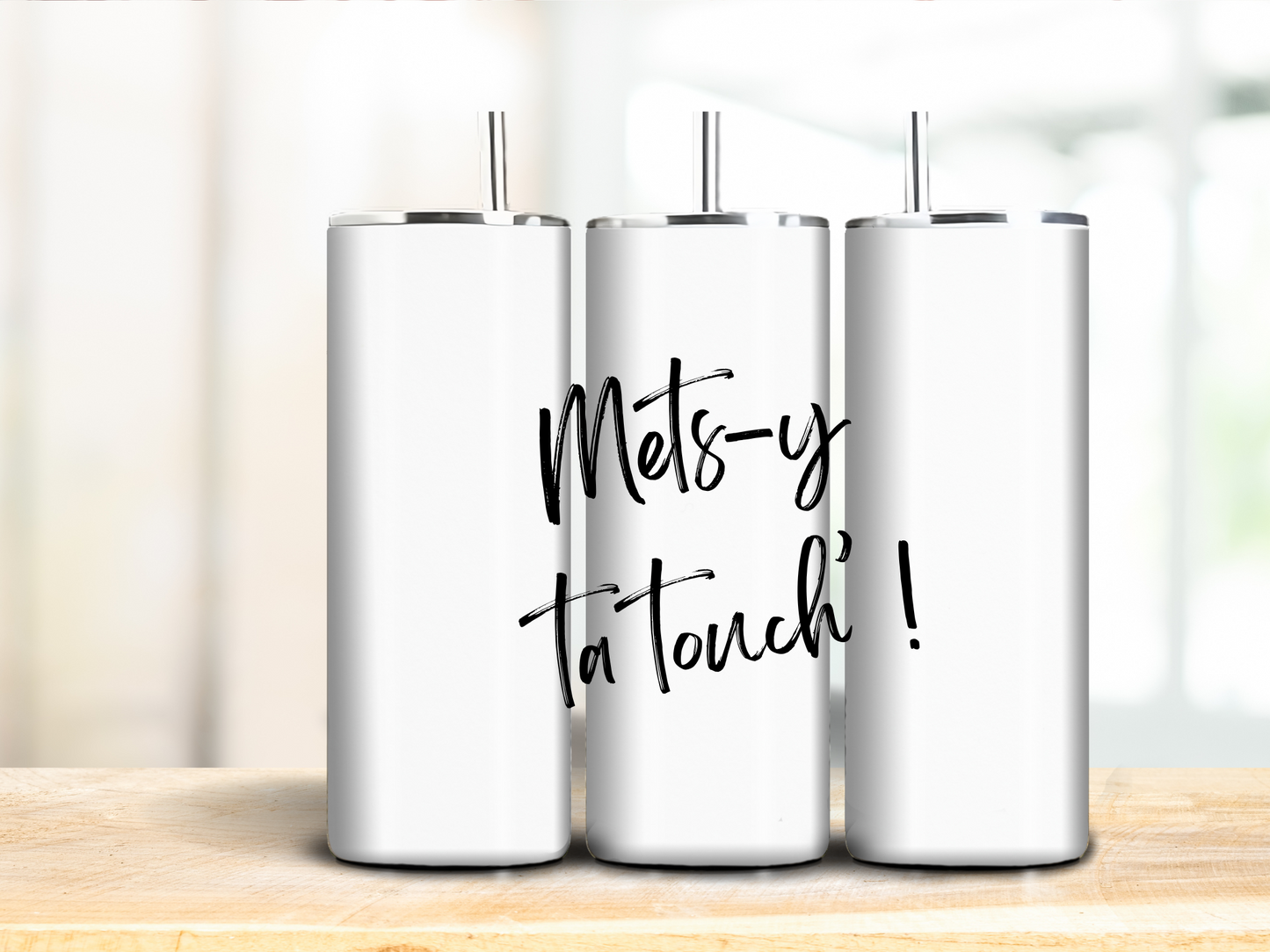 Personnalise ton tumbler !