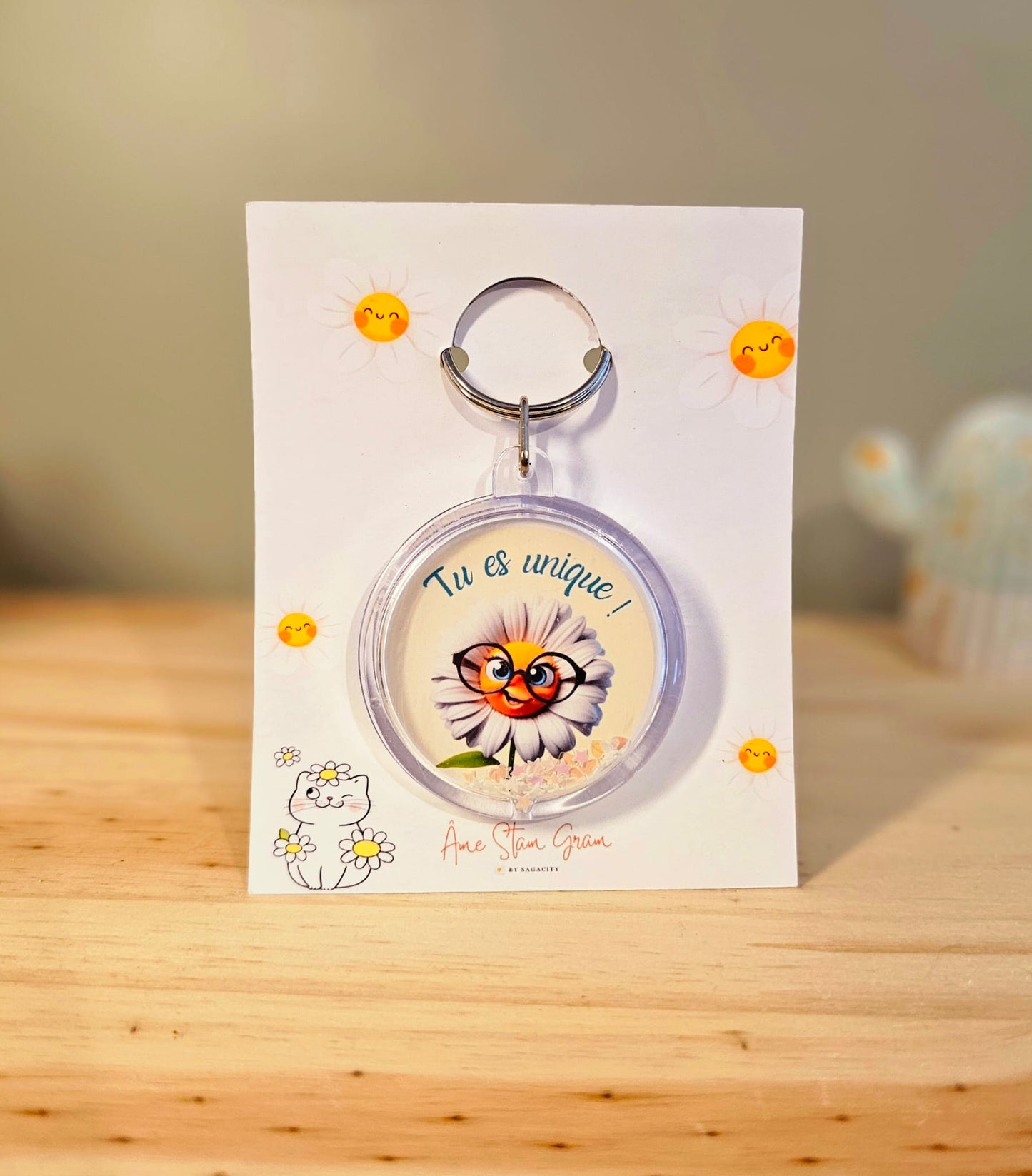 Tu es unique - Porte-clés