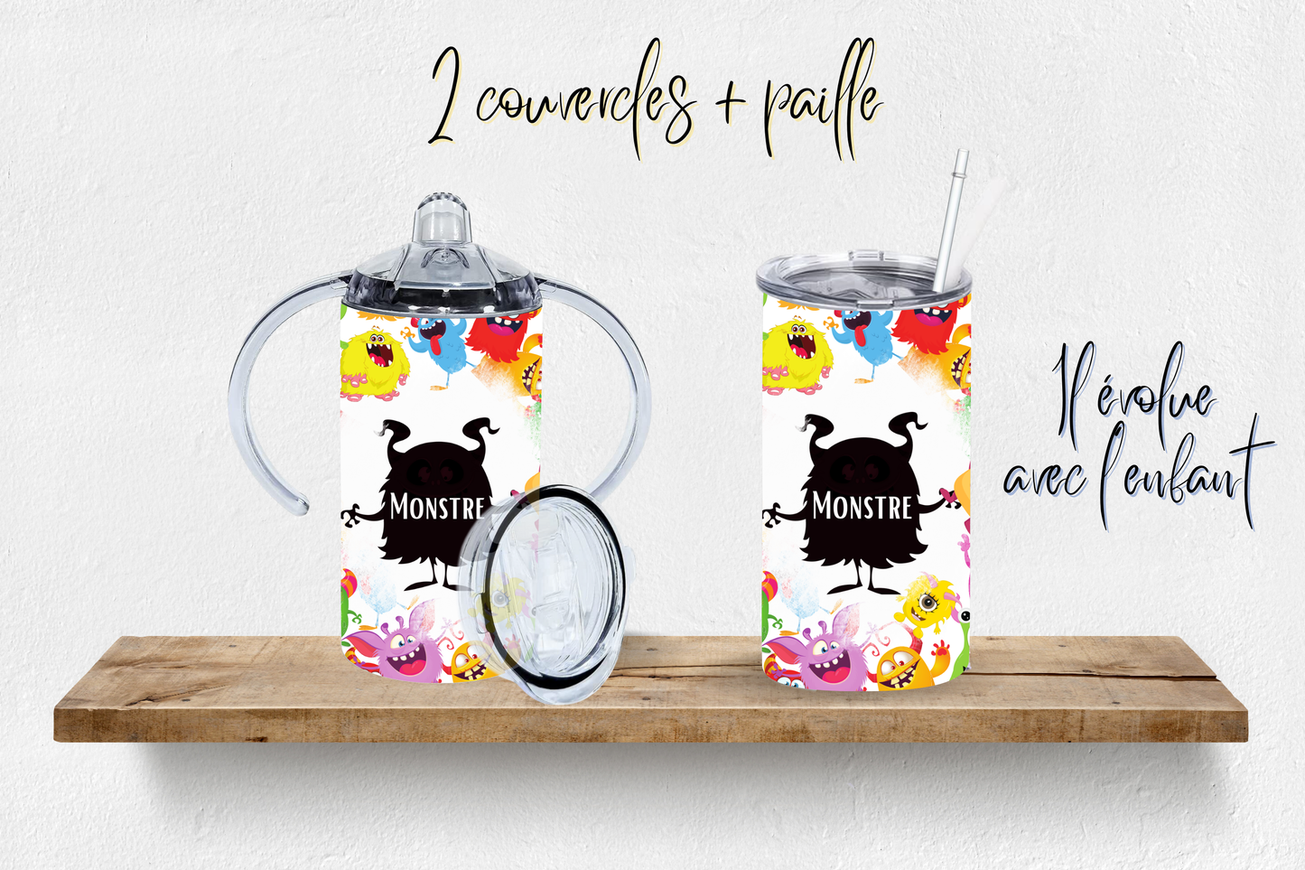 Monstre - Tumbler évolutif