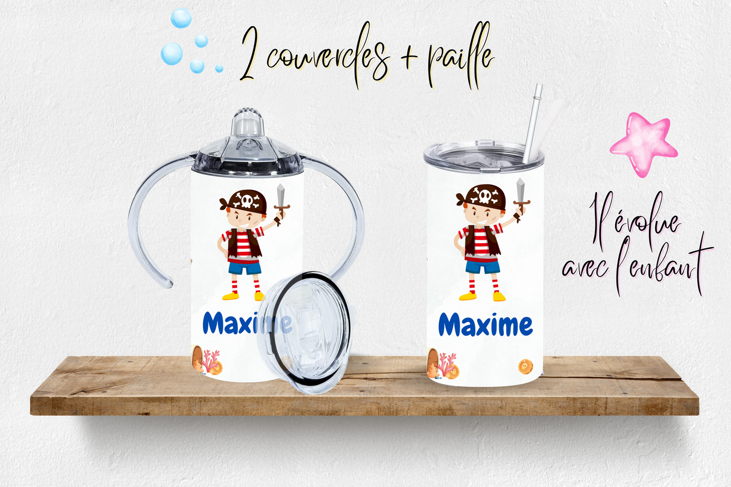 Pirate - Tumbler évolutif