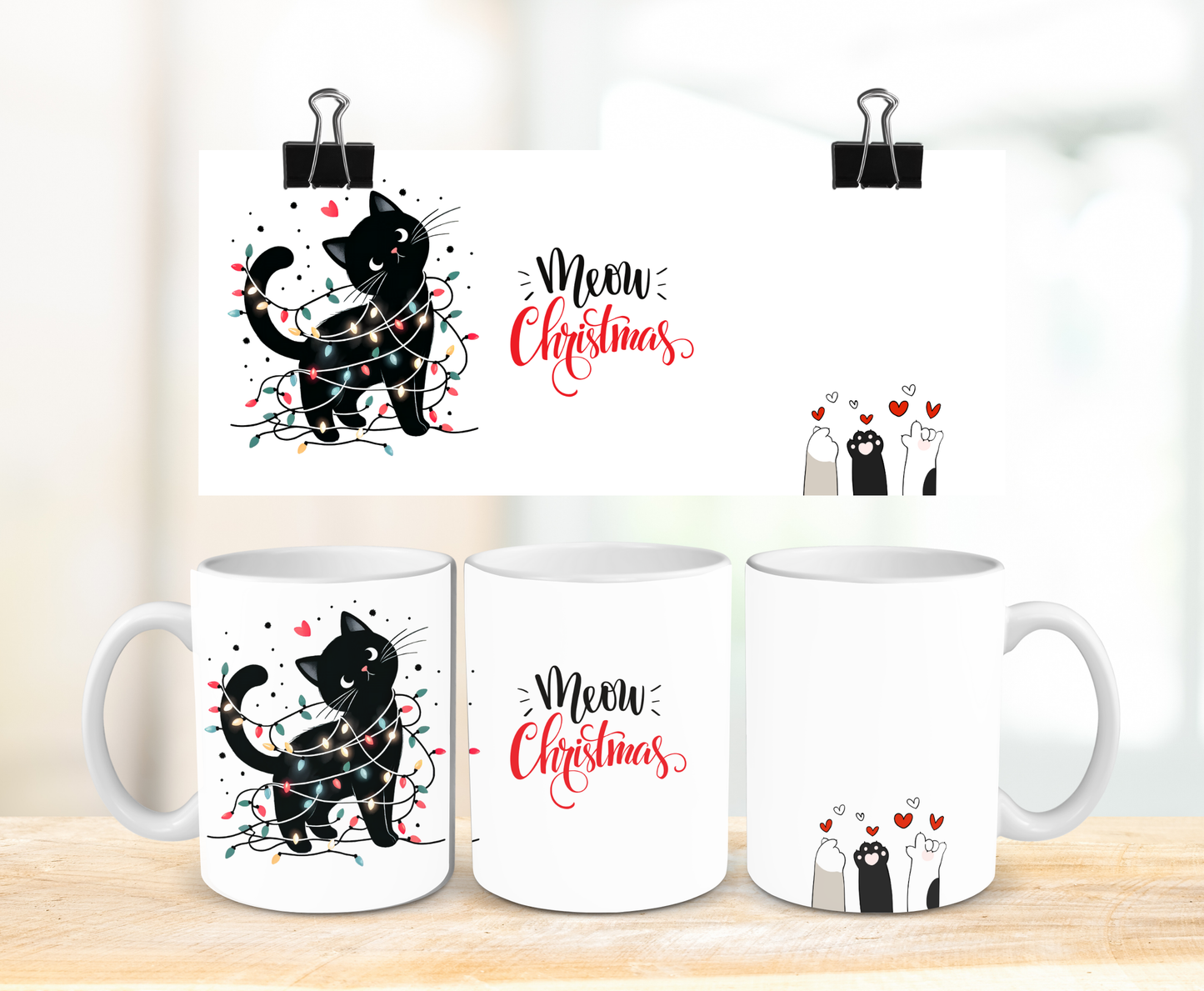 Meow Christmas - Tasse