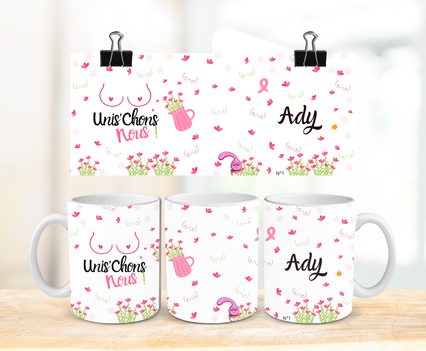 Unis'chons nous - Tasse Action du đ