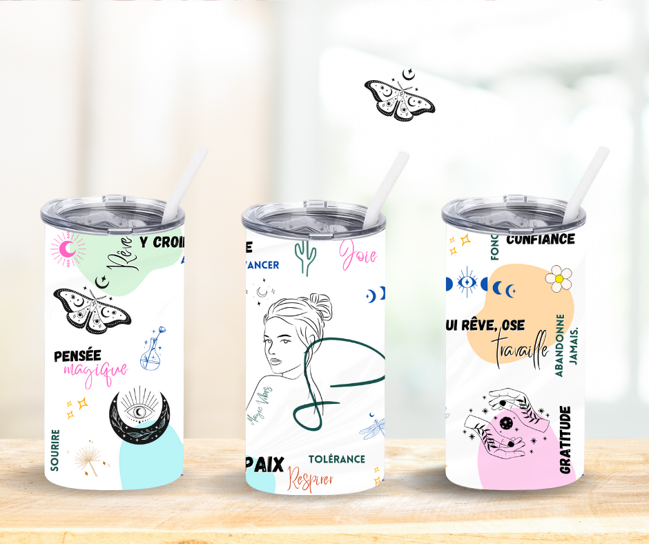 " Positive " - Tumbler moyen