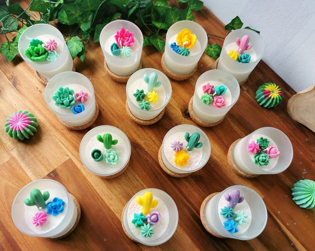 Bougies Pot de fleurs