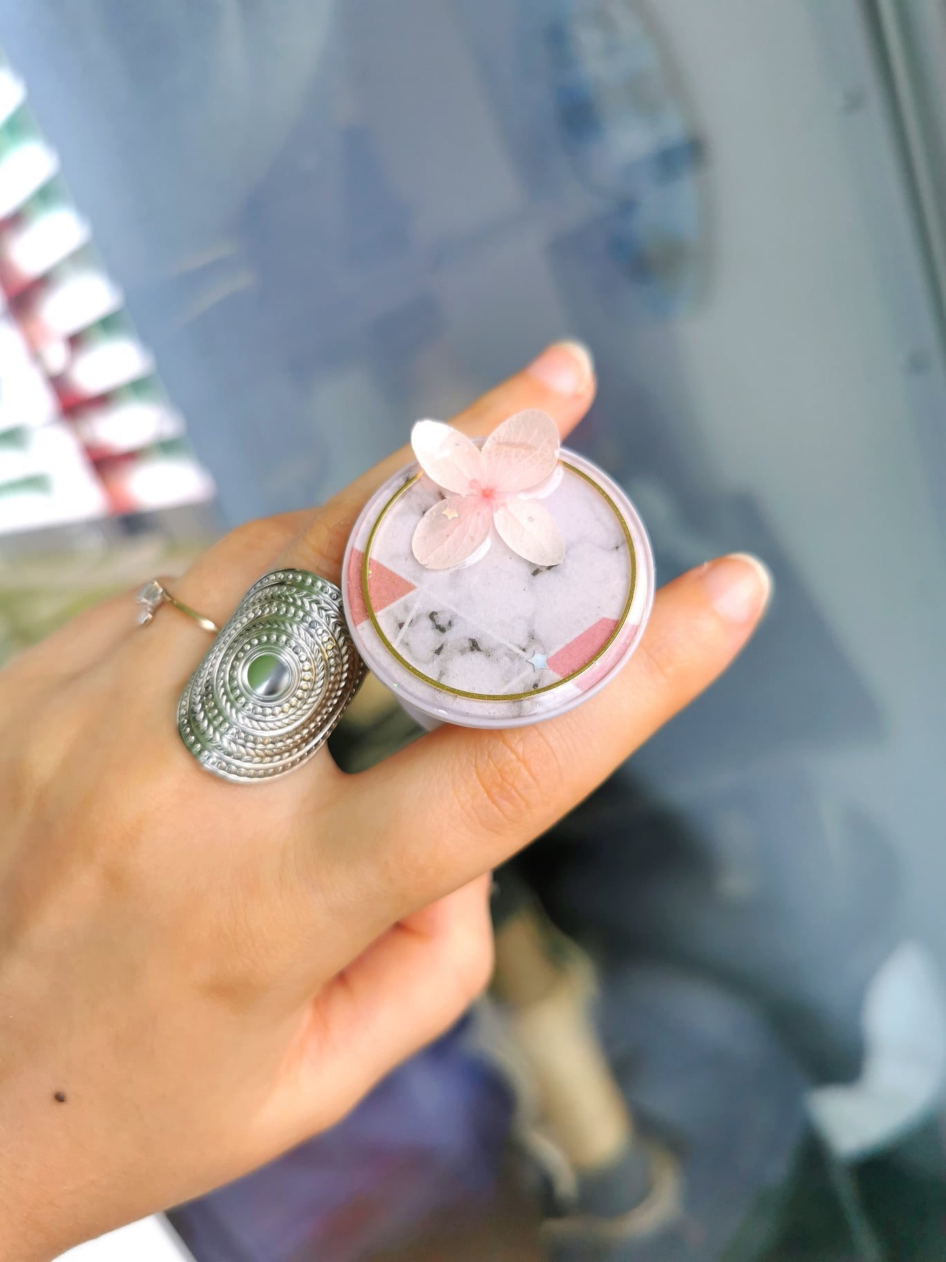 Rosy - Grip téléphone