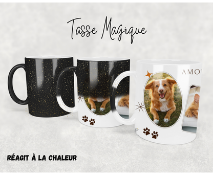 Amour Calîn avec photos - Tasse