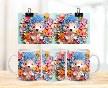 Hérisson 3D - Tasse