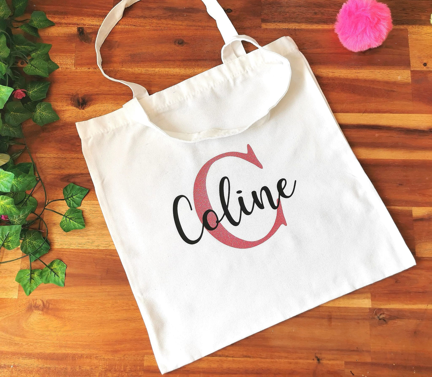 Prénom+initial - Tote bag