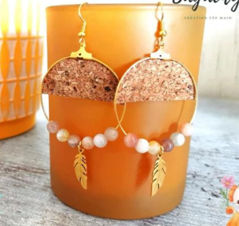 Soleil - Boucles d'oreille