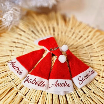 Mini Chapeaux de Noël Personnalisés