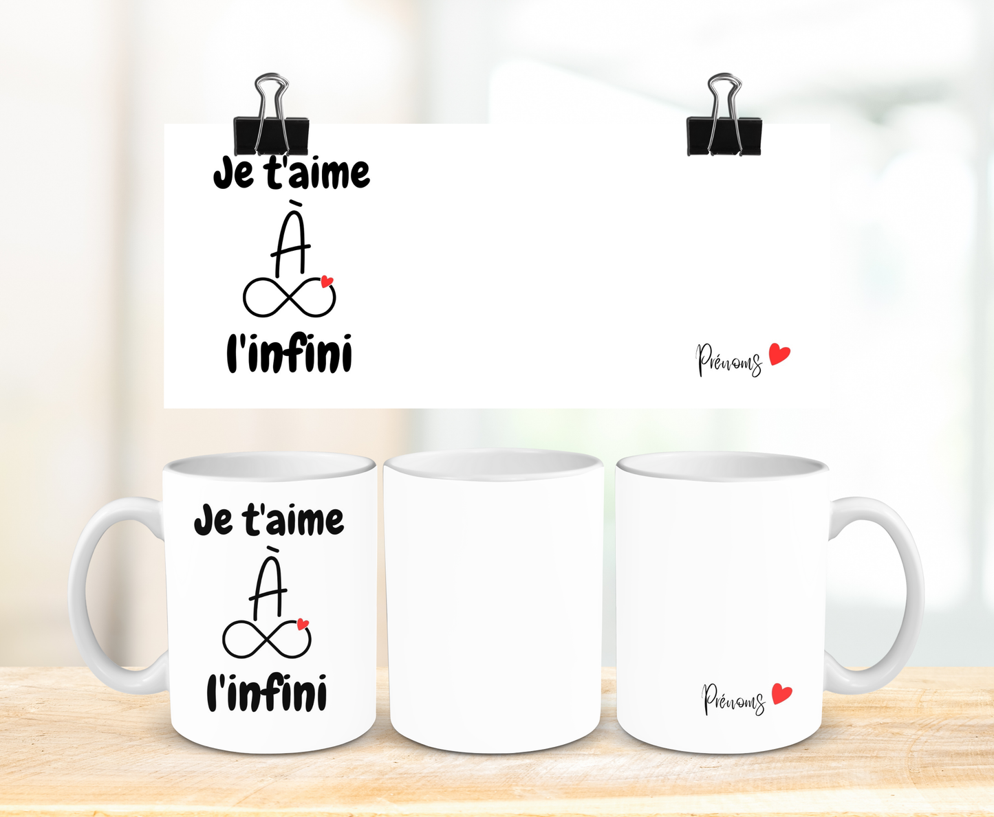 Duo Zizis fleuris - Tasse