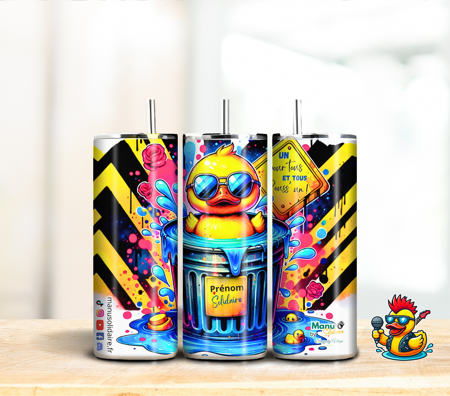 Tumbler - Piou-Piou Street Art