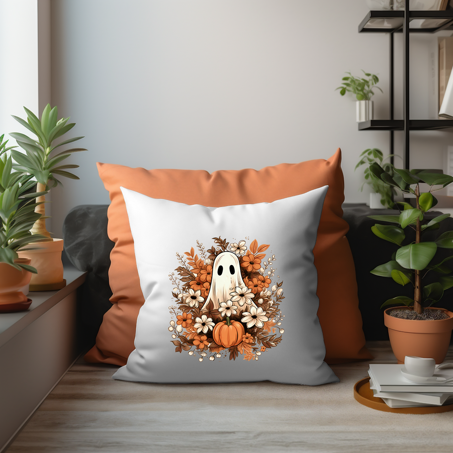 Fantôme automne - Coussin