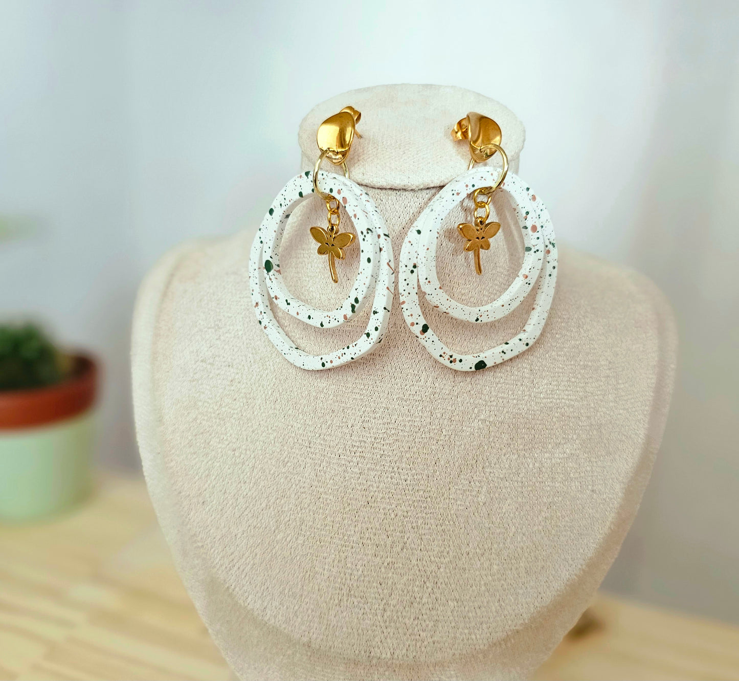 Libellule - Boucles d'oreille