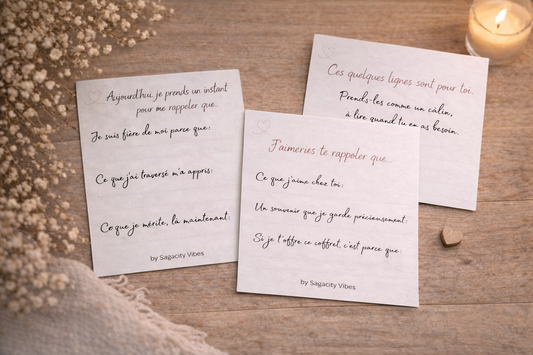 Cartes “Intentions de Cœur”
