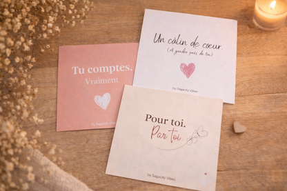 Cartes “Intentions de Cœur”
