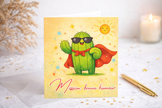 Mission bonne humeur- carte