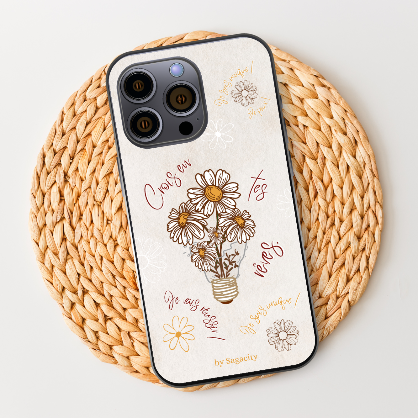 Crois en toi - Coque protection de téléphone