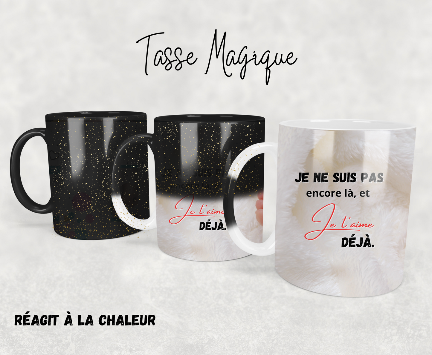 Je t'aime déjà - Tasse