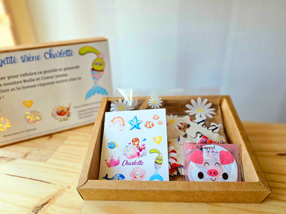 Coffret puzzle - Sirène