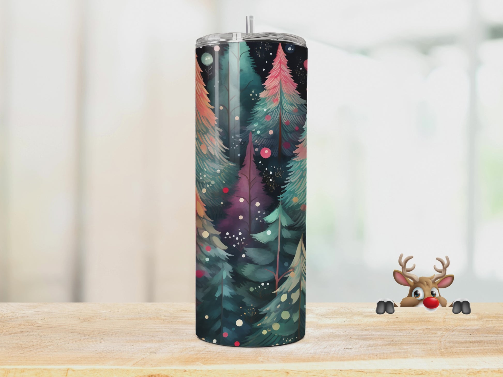 tumbler isotherme foret enchantée