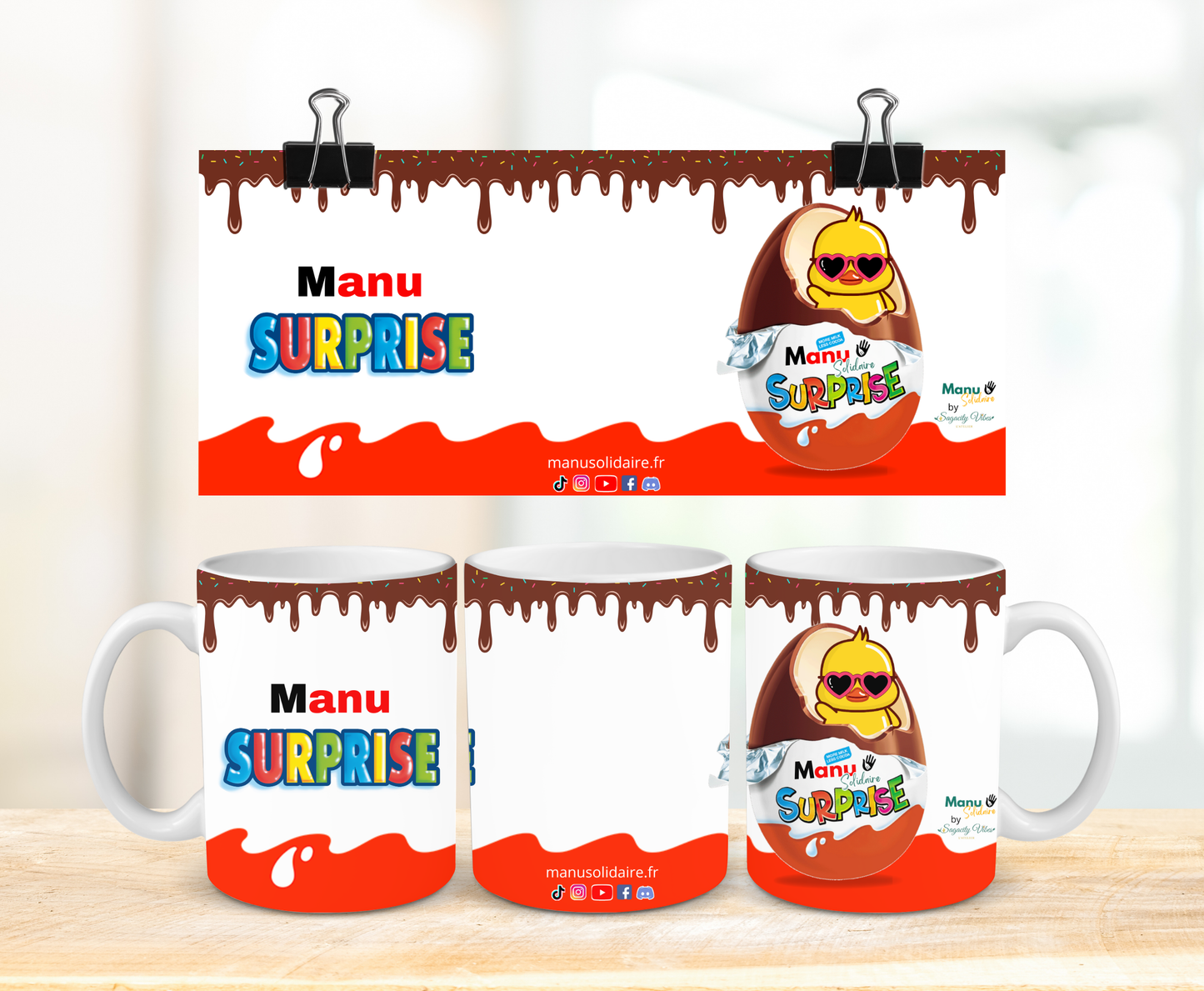 Tasse - Manu Surprise
